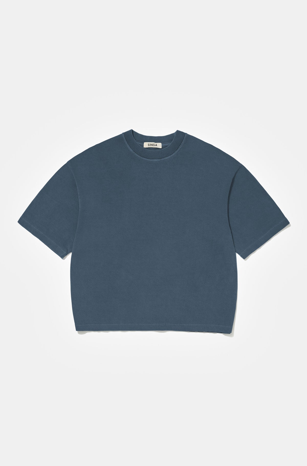 Camiseta Boxy Over Indigo