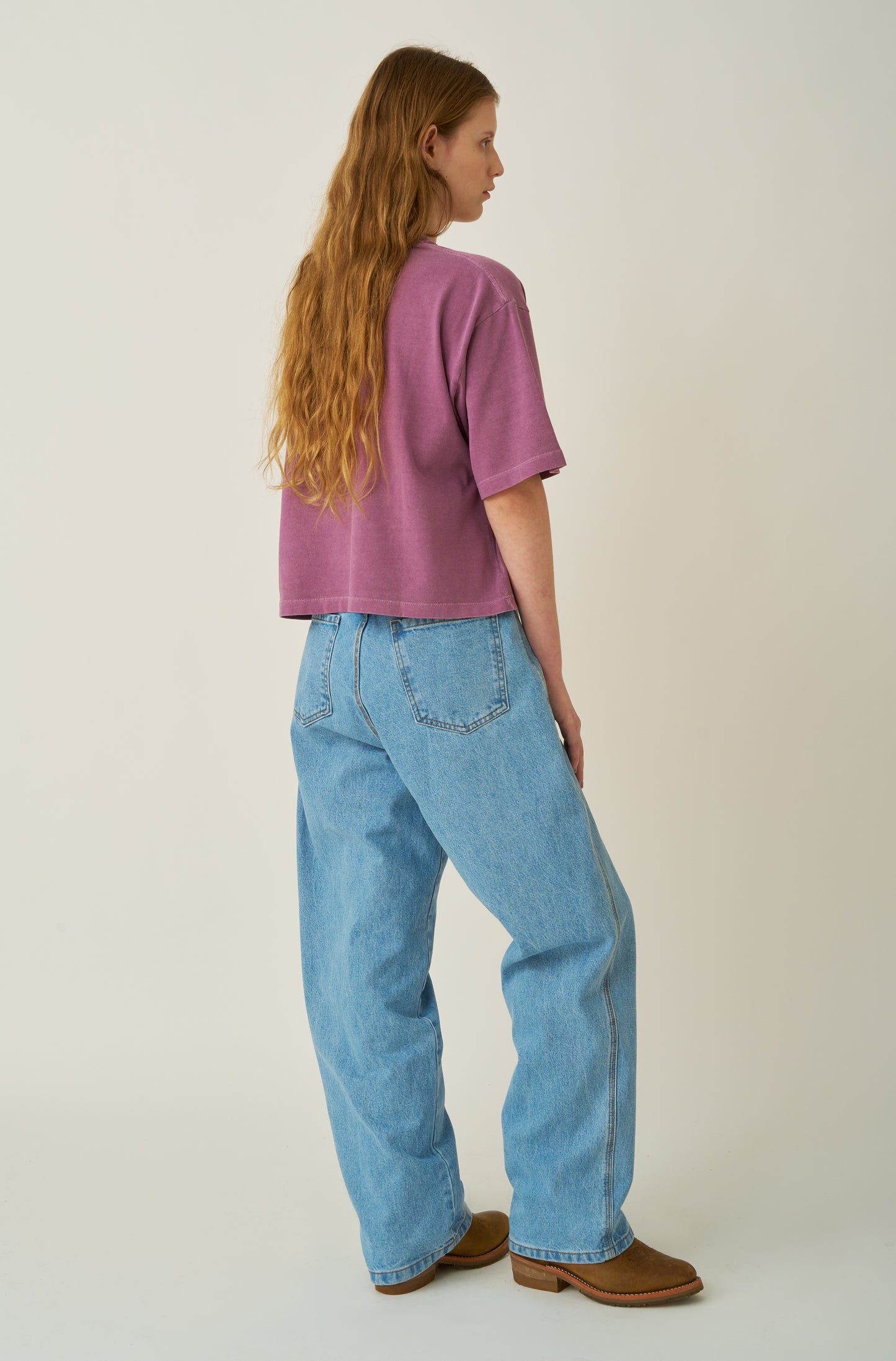 Boxy Over Roxo Queimado