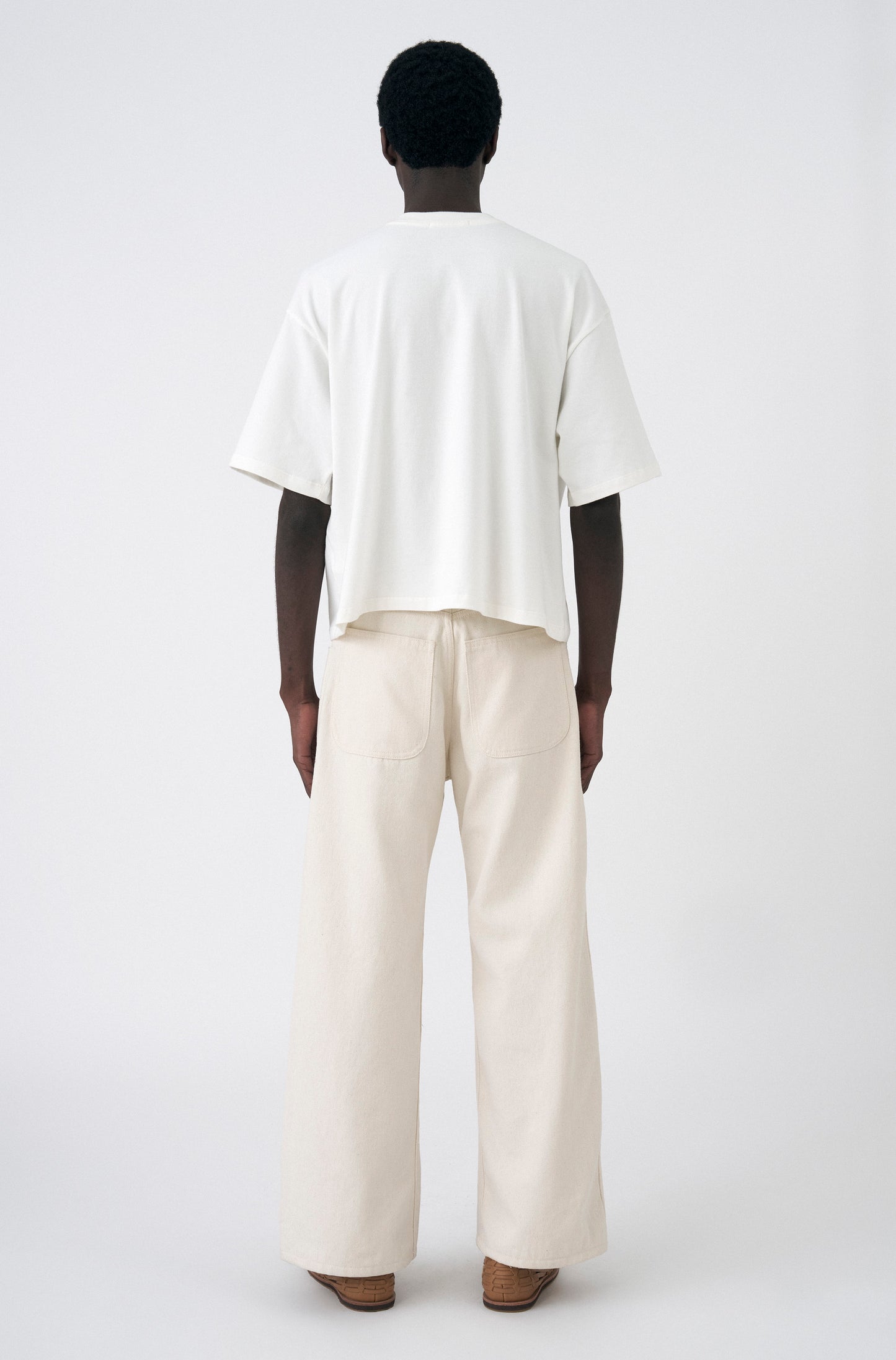 Camiseta Boxy Over Off-White