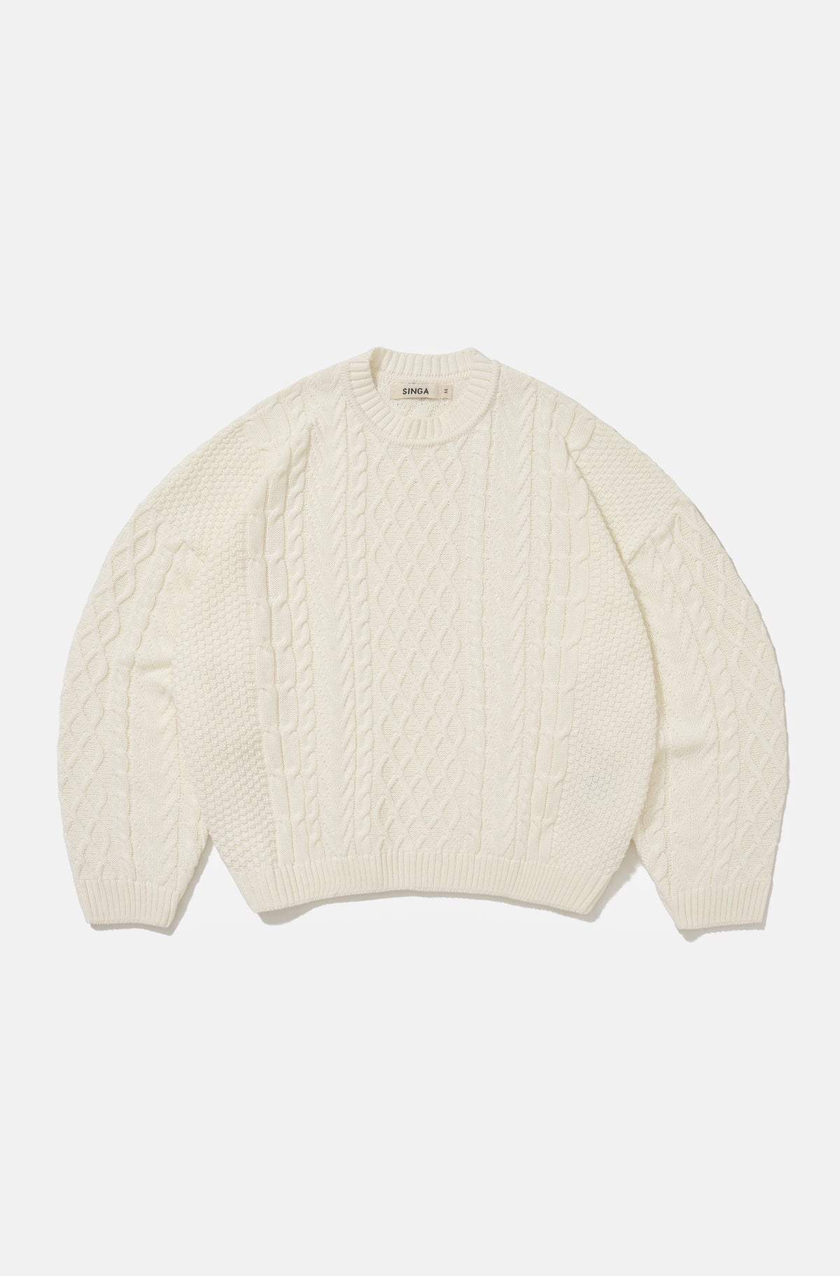 TRICOT BOXY OFF-WHITE