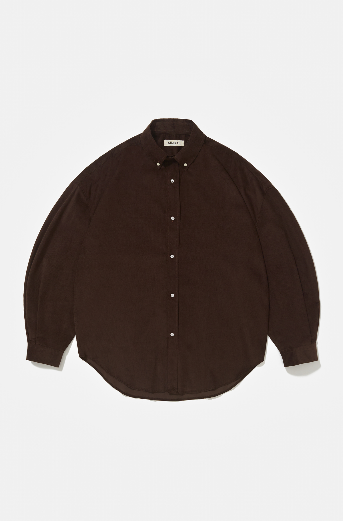 Camisa Diana Veludo Café