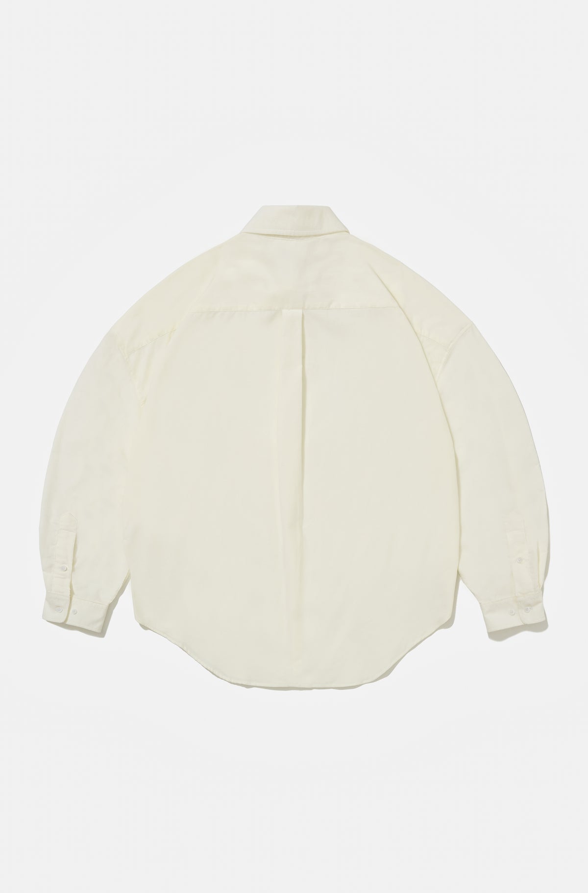 Camisa Oversized Veludo Off-White