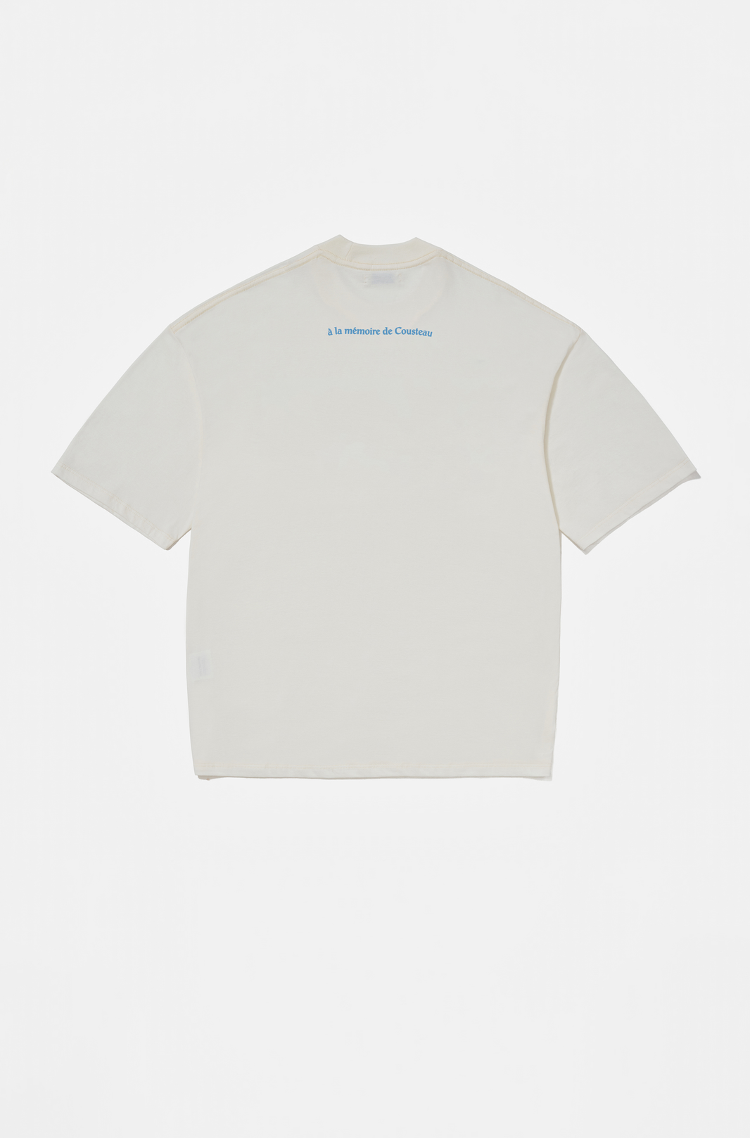 Camiseta Clássica Cousteau Azul Claro