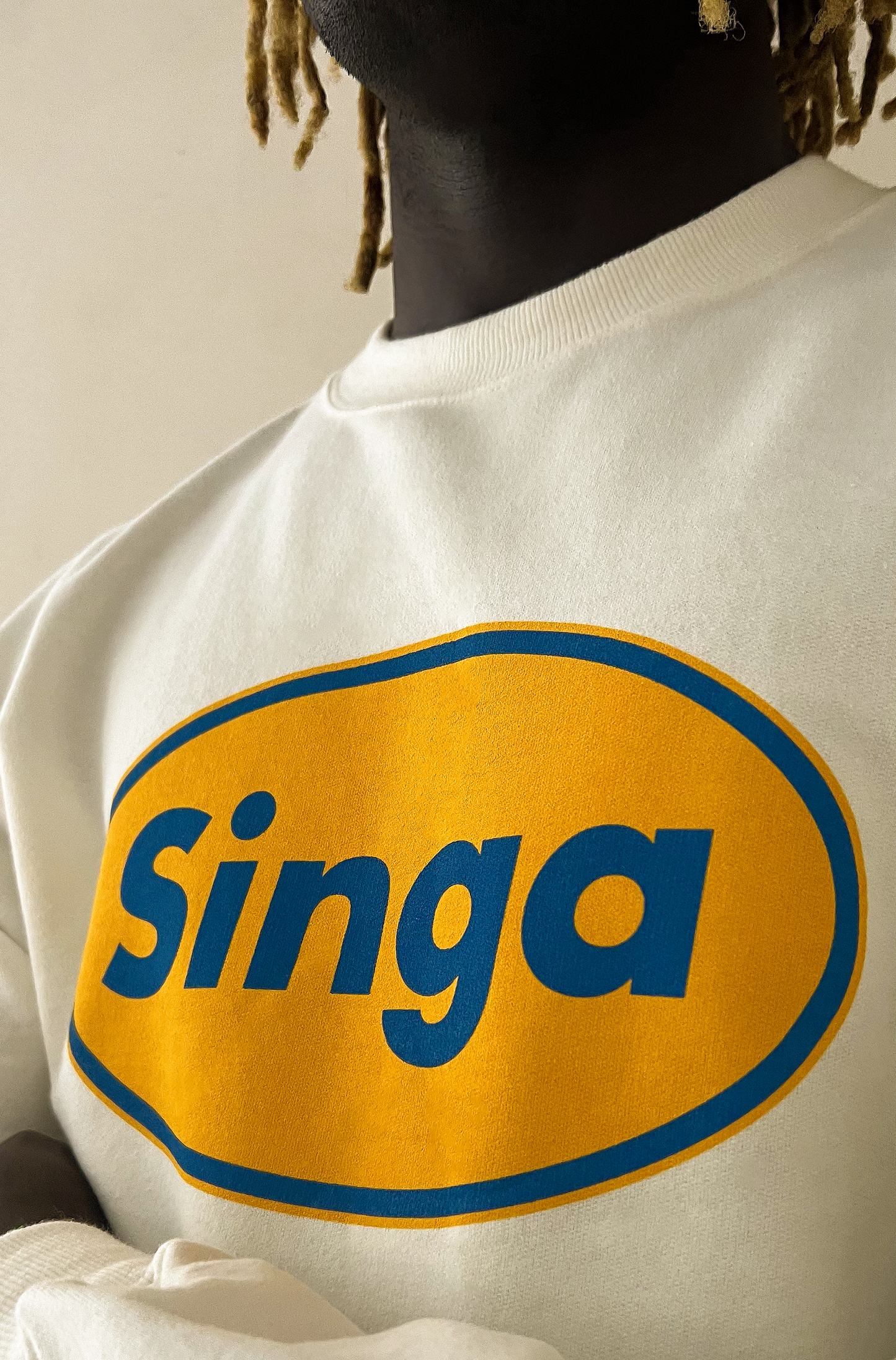 Crewneck Singa Off-White