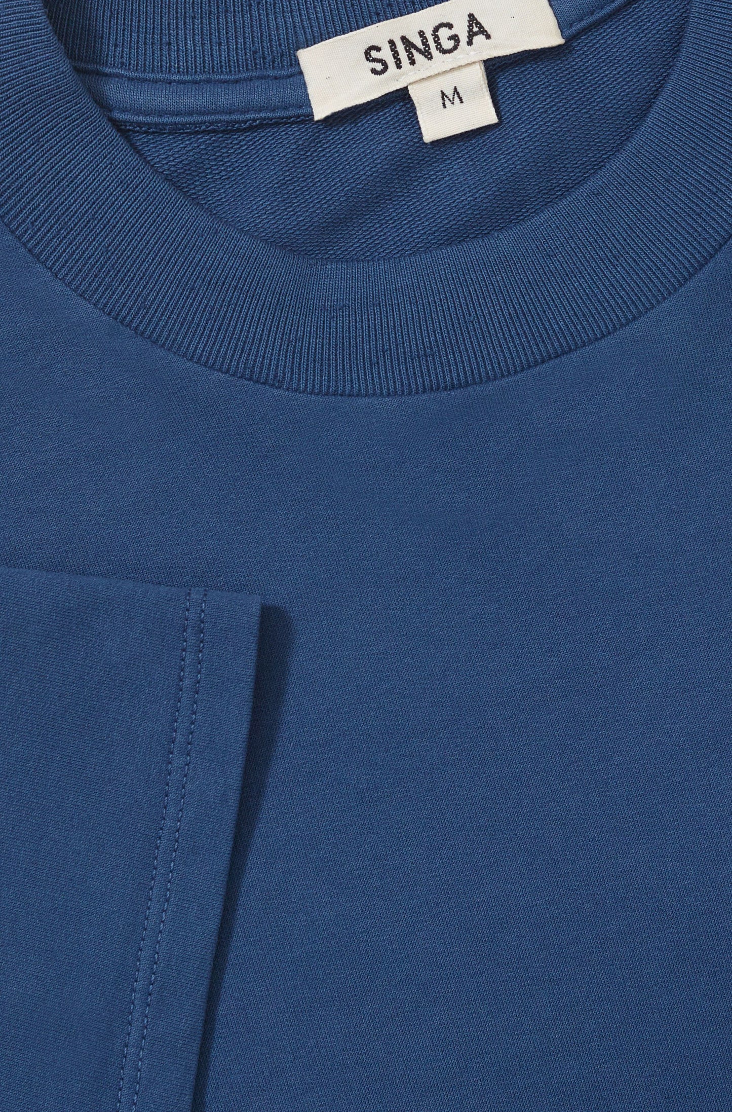 Camiseta BOXY Regular REGENERATIVA™ AZUL