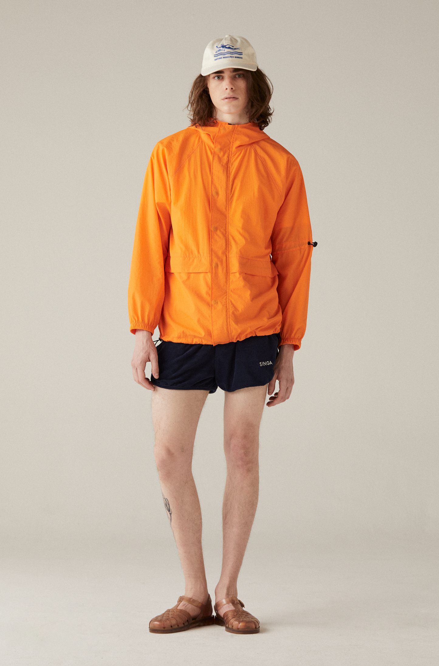 SHORTS TOALHA MARINHO