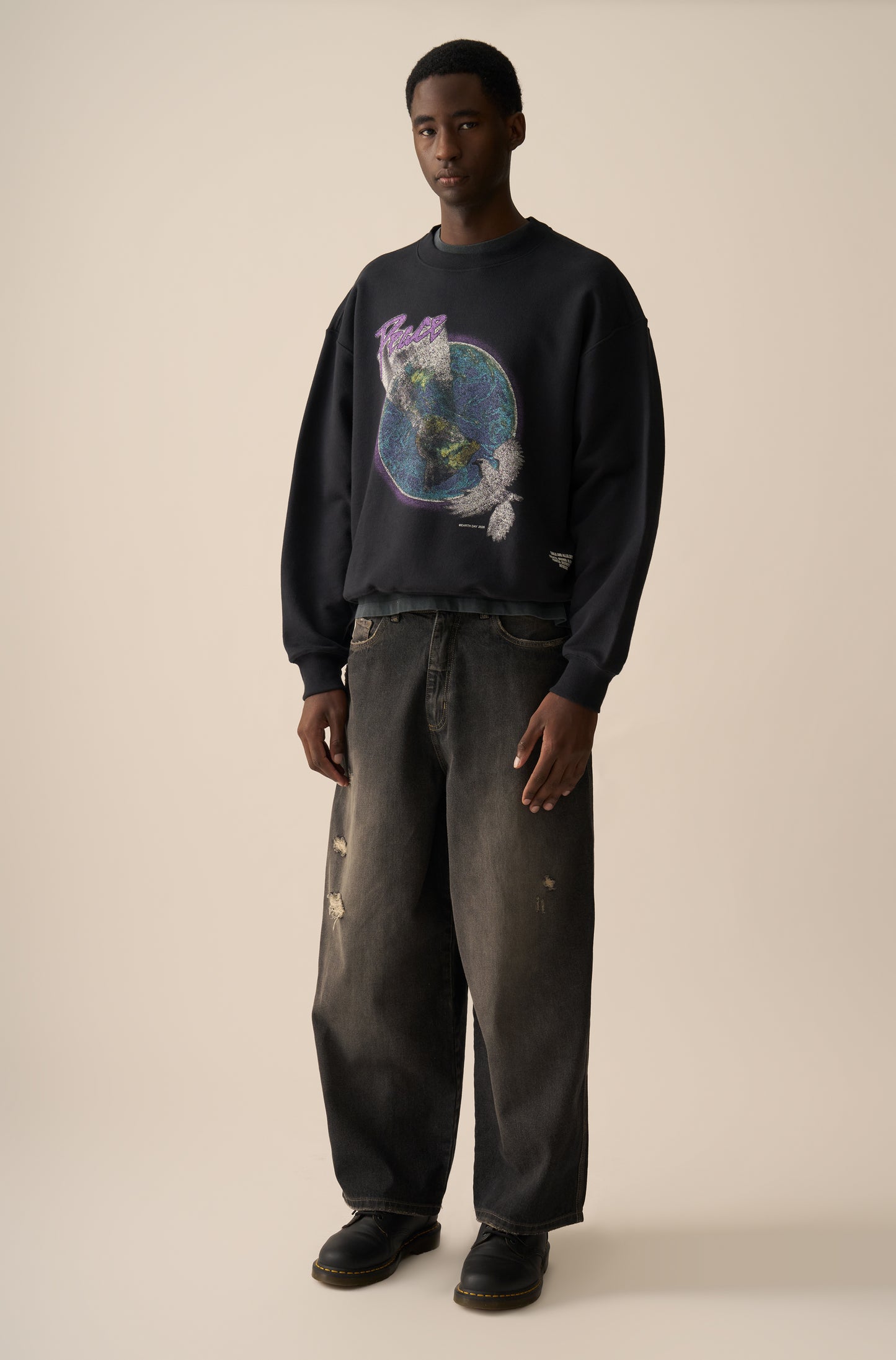 Crewneck SINGA x ALLGLORY Peace For The Planet