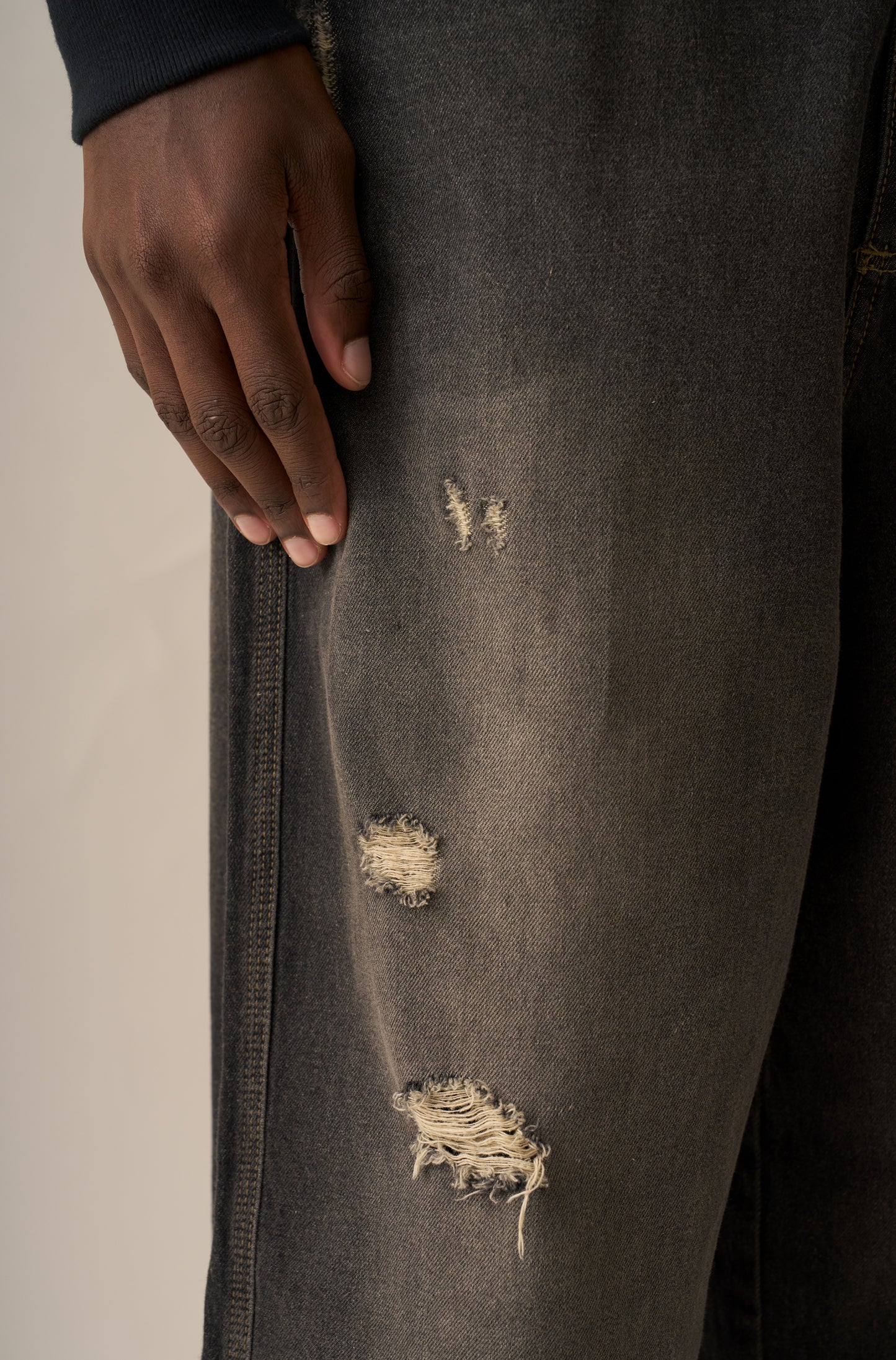 Calça Baggy SINGA x ALLGLORY Preta