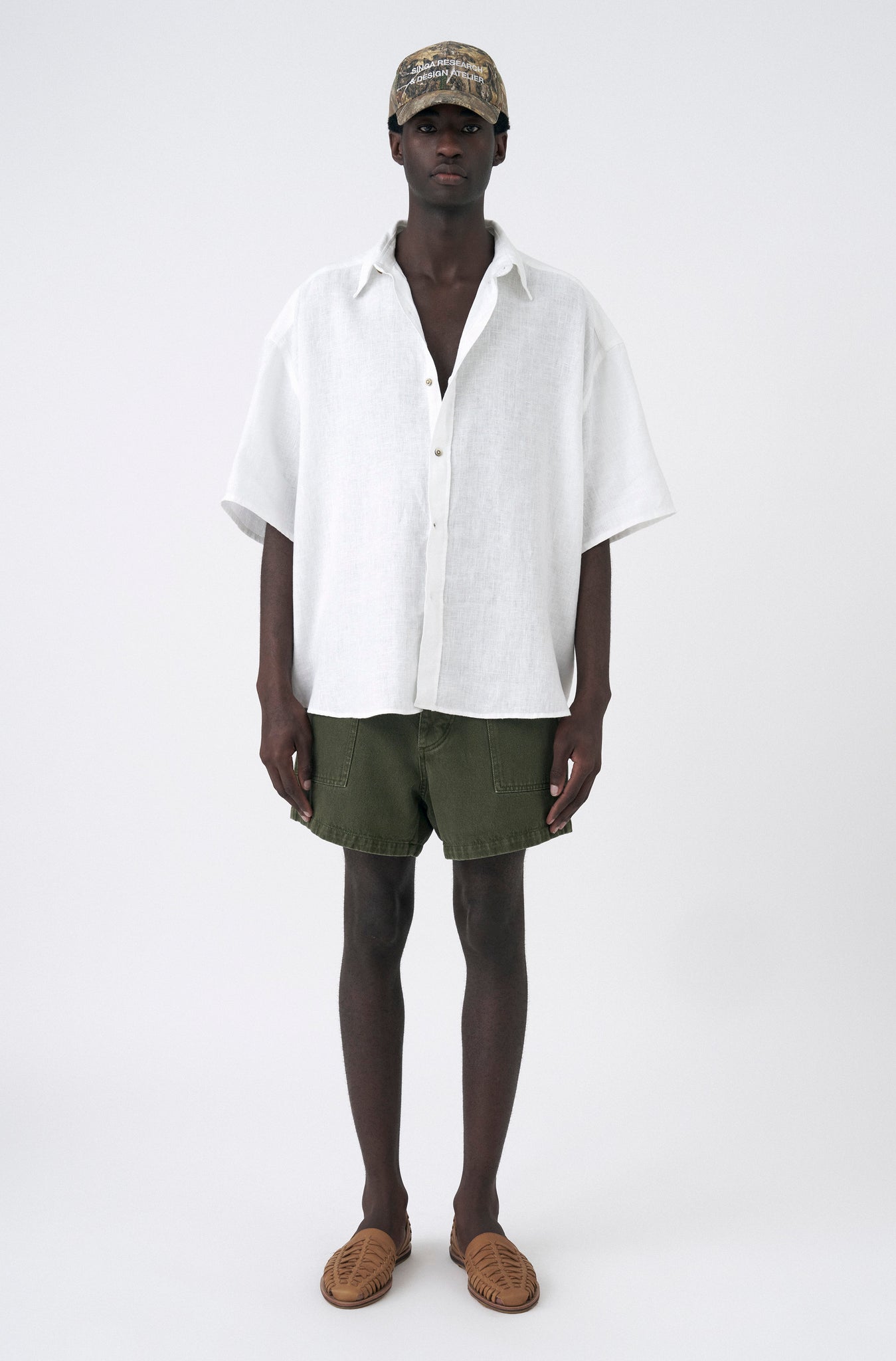 Camisa Teresa Puro Linho Branca