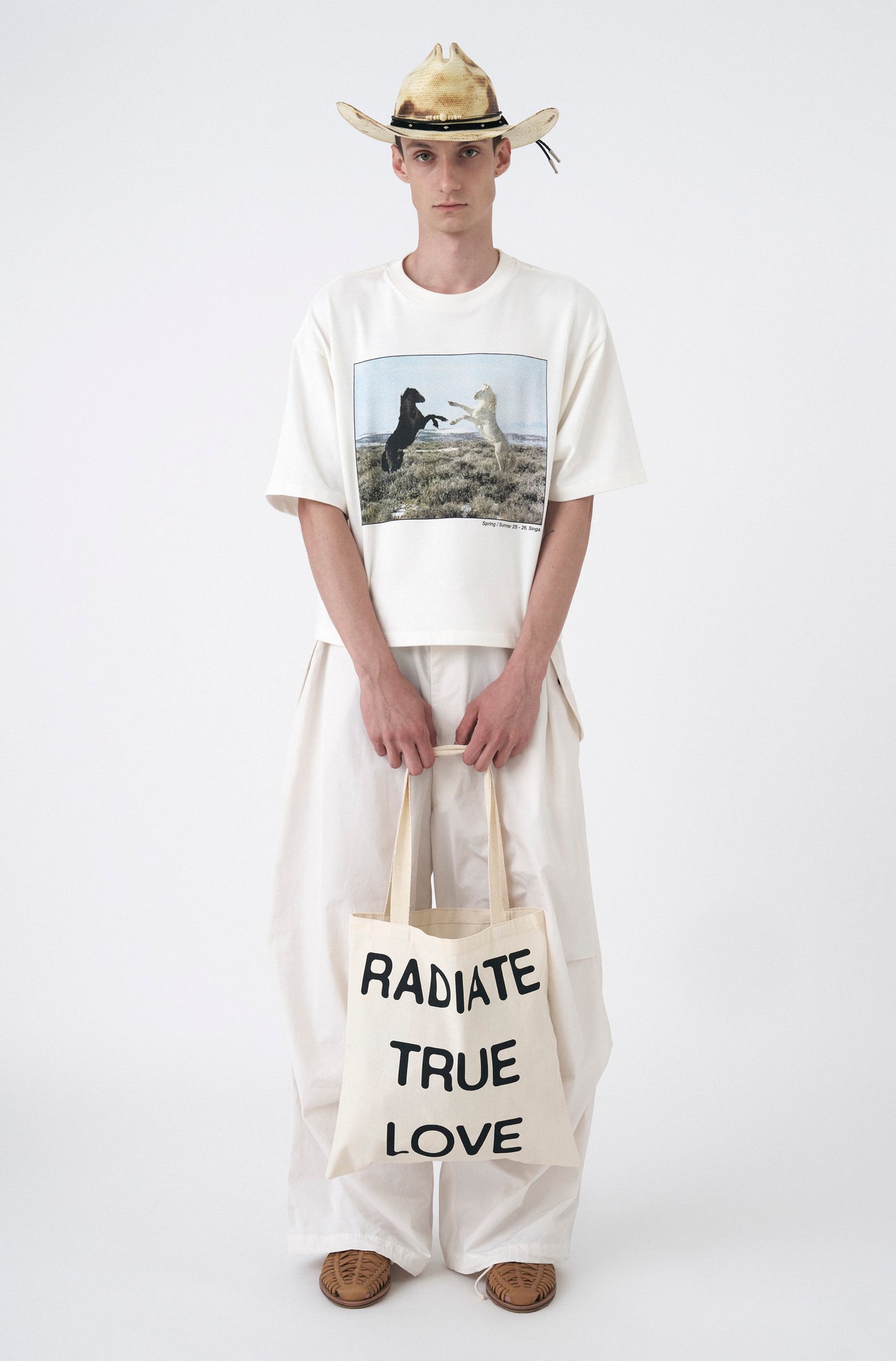 Camiseta Wild Horses Boxy Over