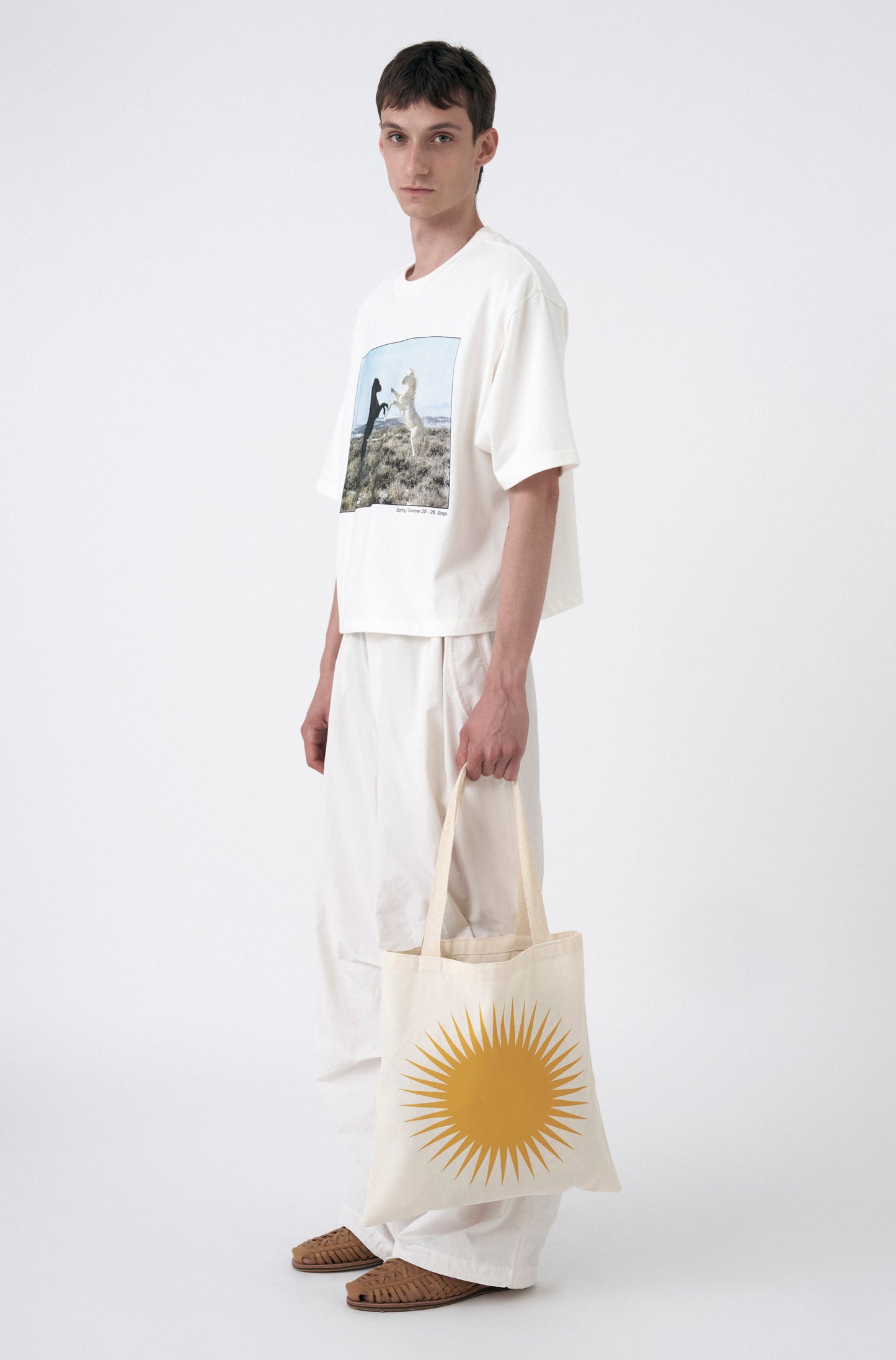 Camiseta Boxy Regular Wild Horses
