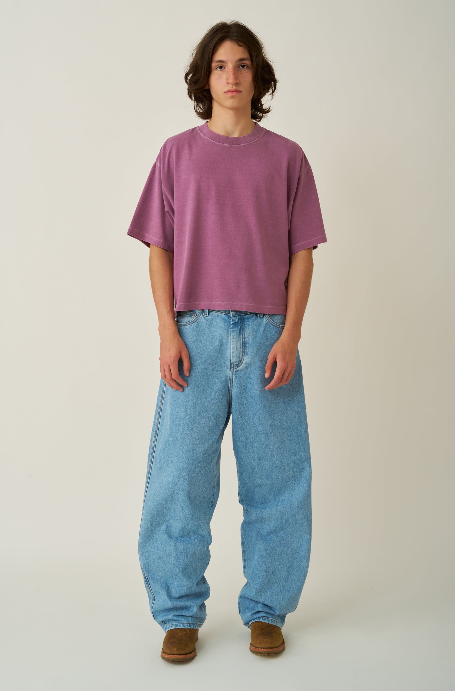 Boxy Over Roxo Queimado