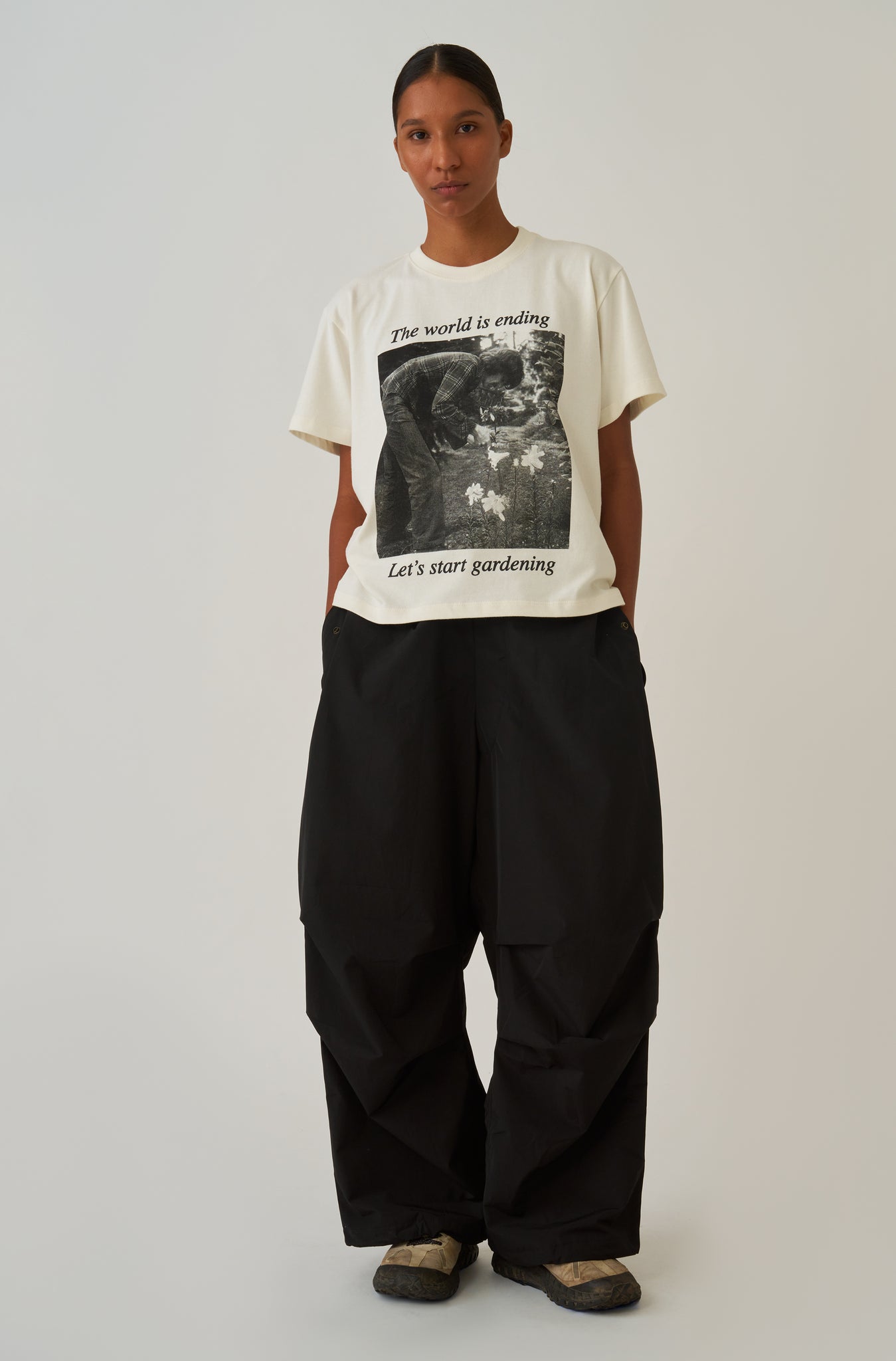 Camiseta Boxy Regular Gardening