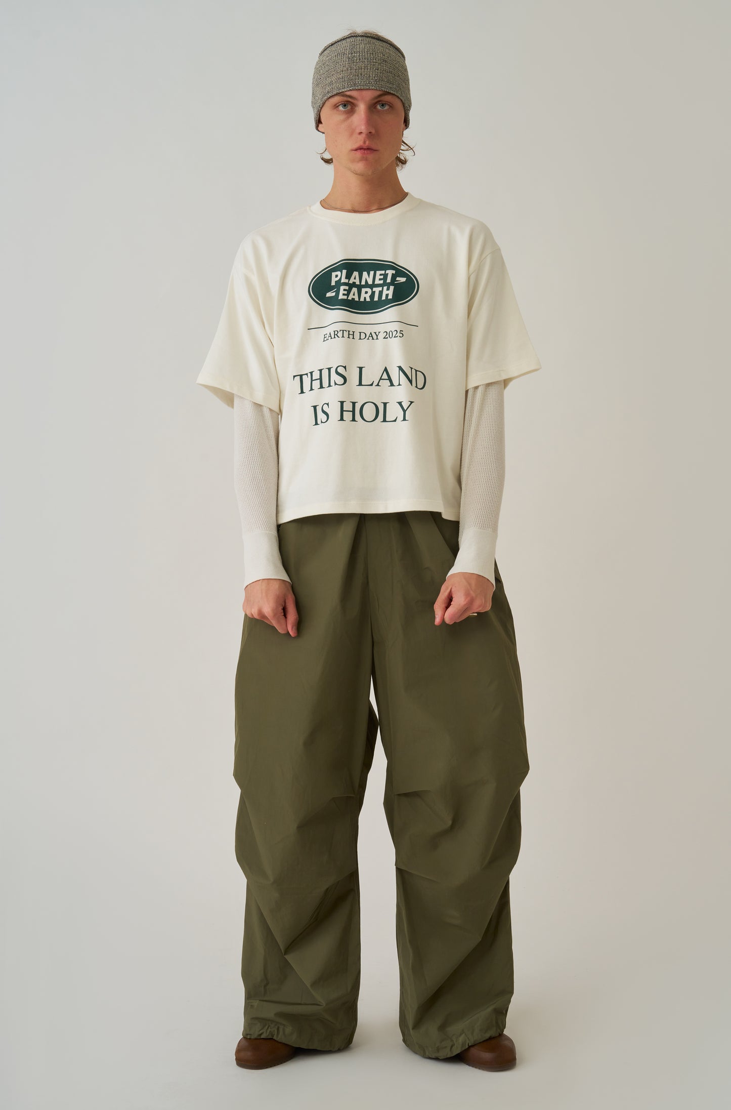 Camiseta Boxy Oversized Earth Day 2025