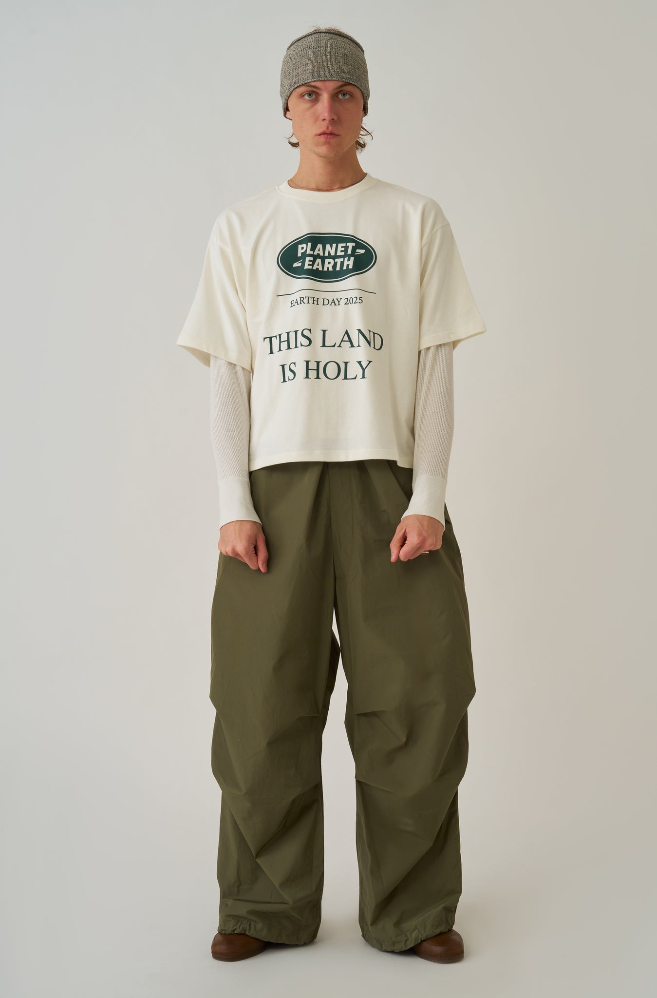 Camiseta Boxy Oversized Earth Day 2025