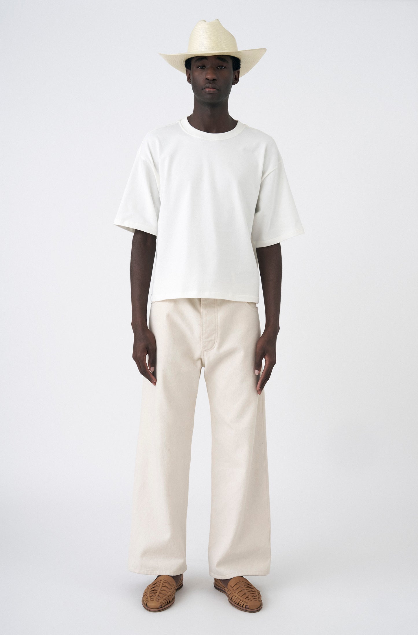 Camiseta Boxy Over Off-White