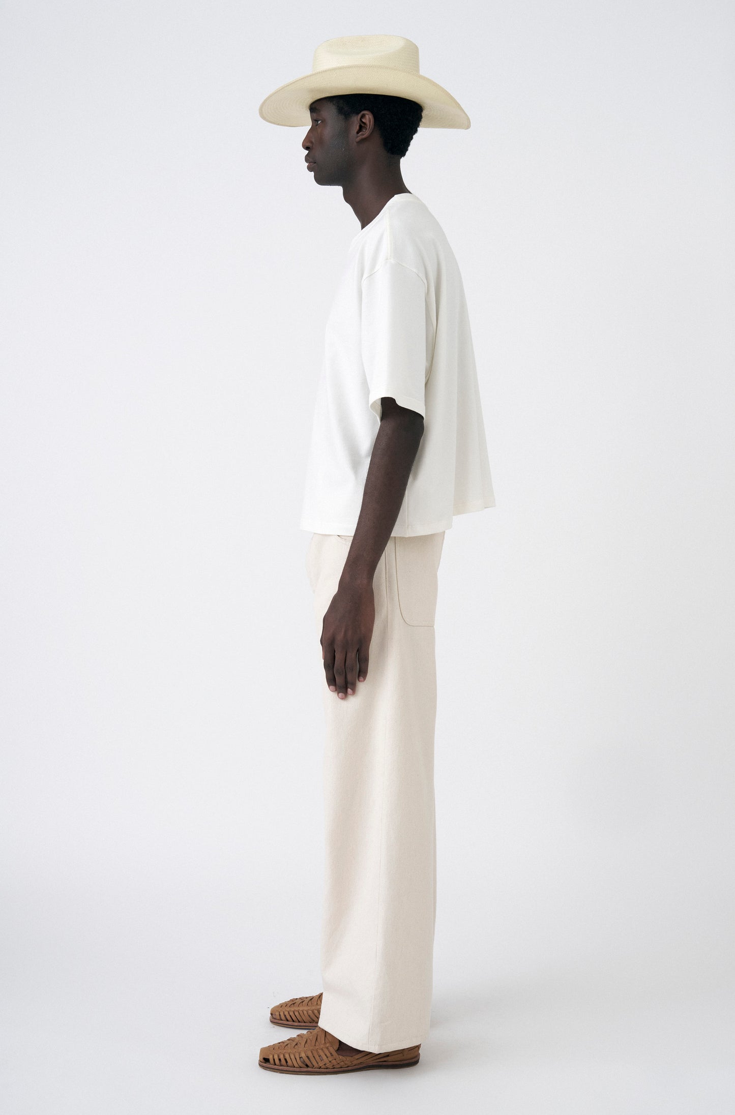 Camiseta Boxy Over Off-White
