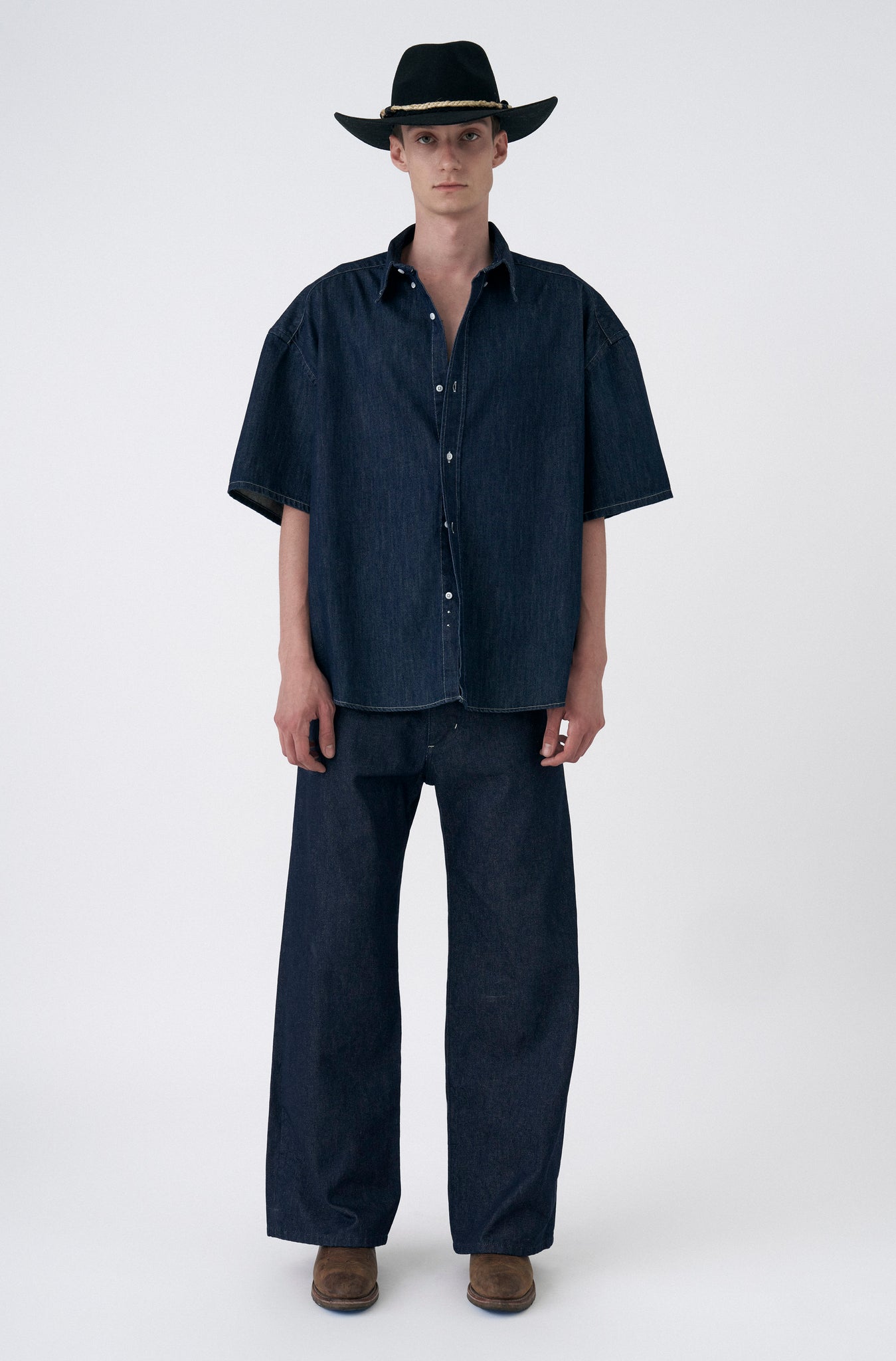 Camisa Teresa Raw Denim