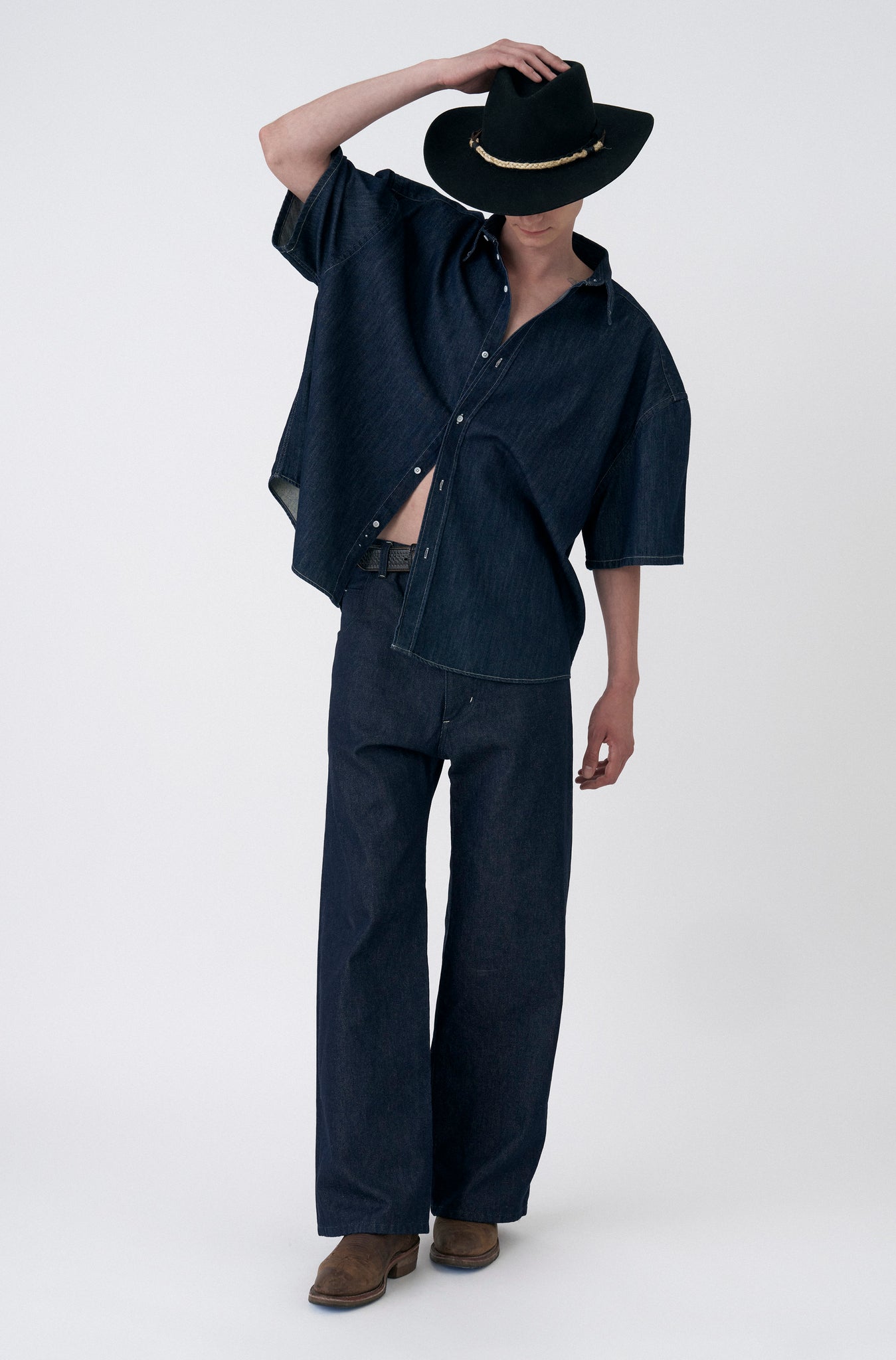 Camisa Teresa Raw Denim