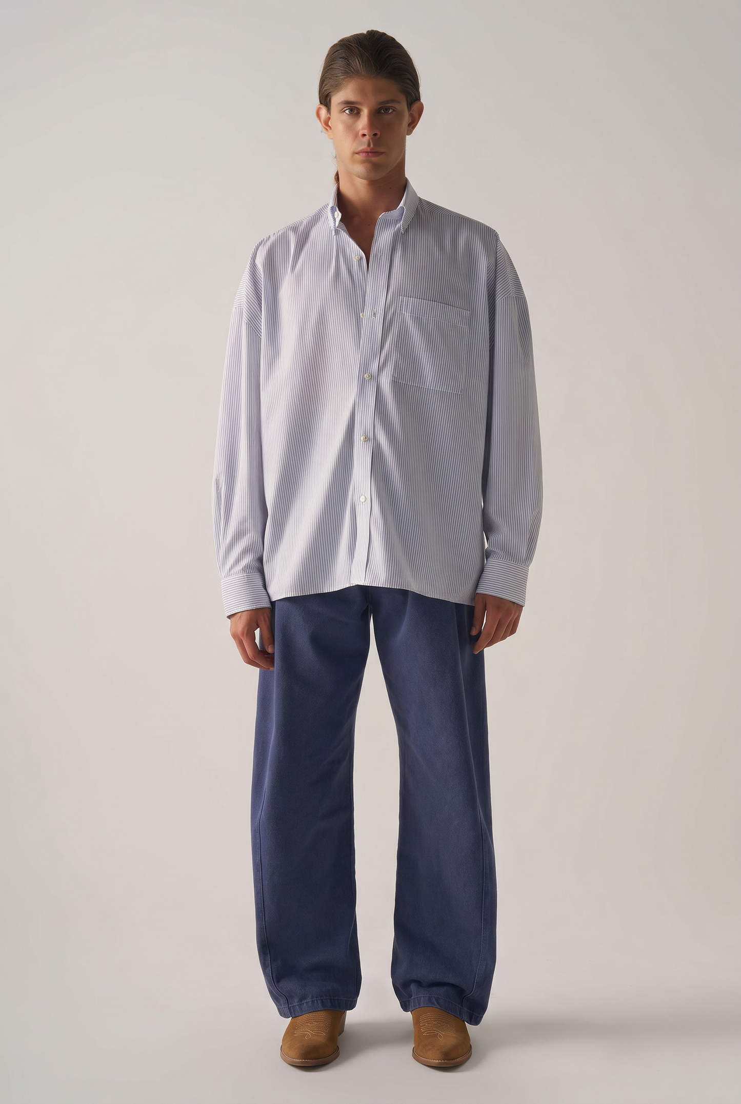 Camisa Senna Listras Azul