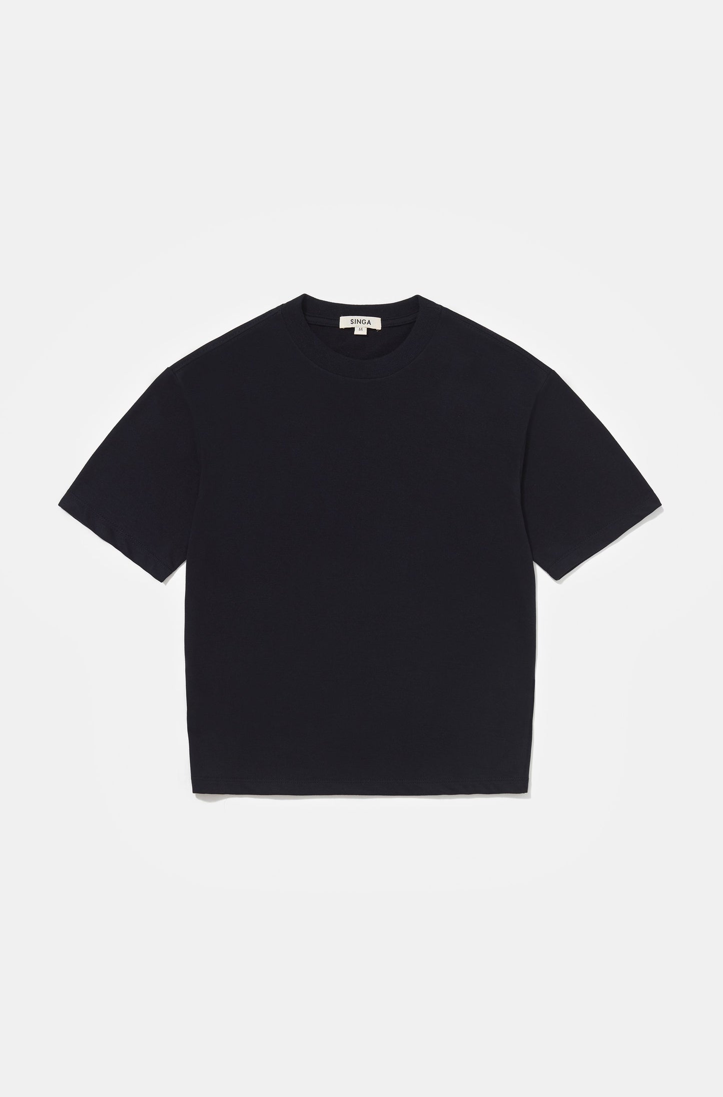 Camiseta BOXY Regular REGENERATIVA™ PRETA