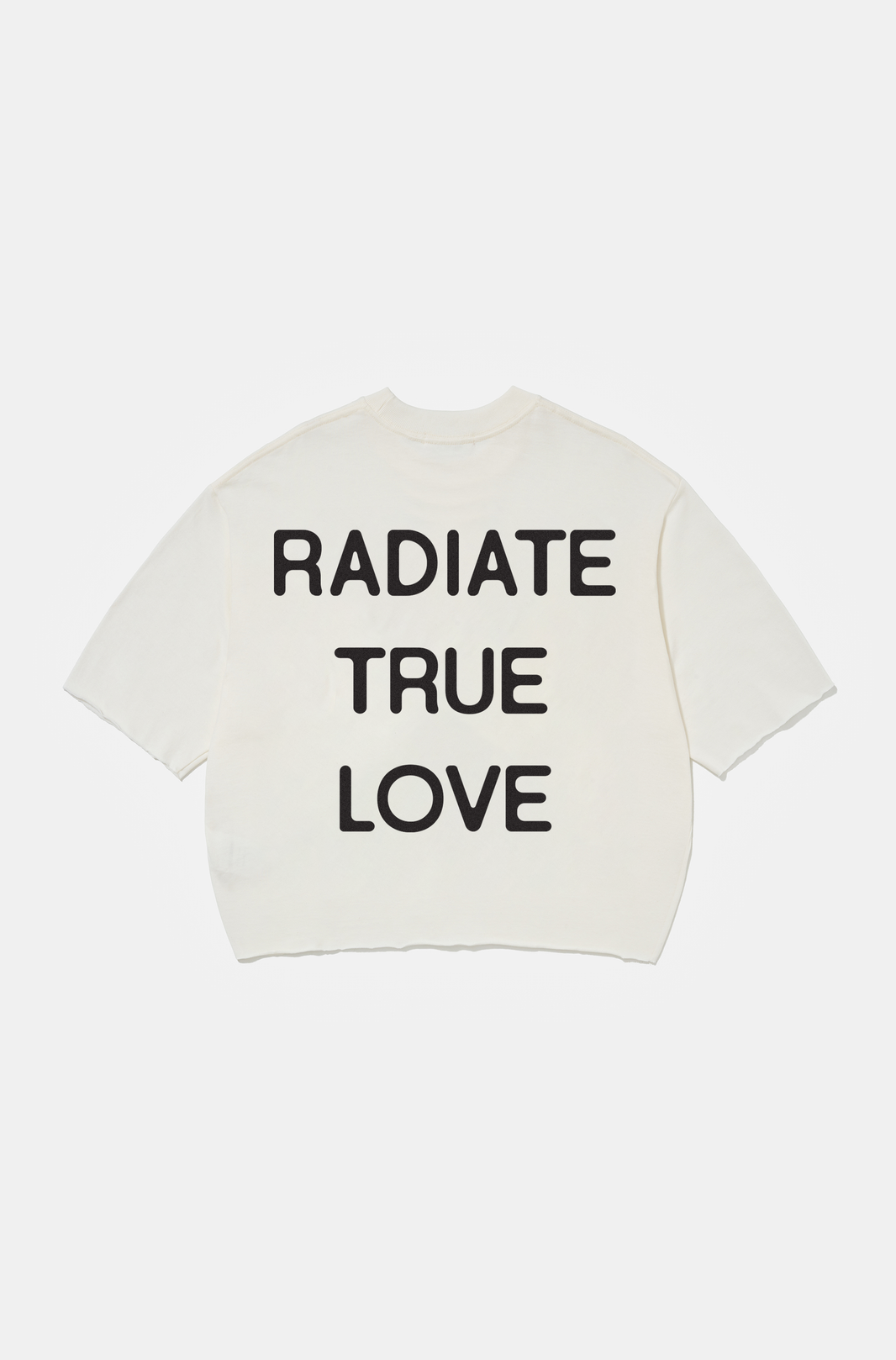Camiseta Boxy Radiate Amarela