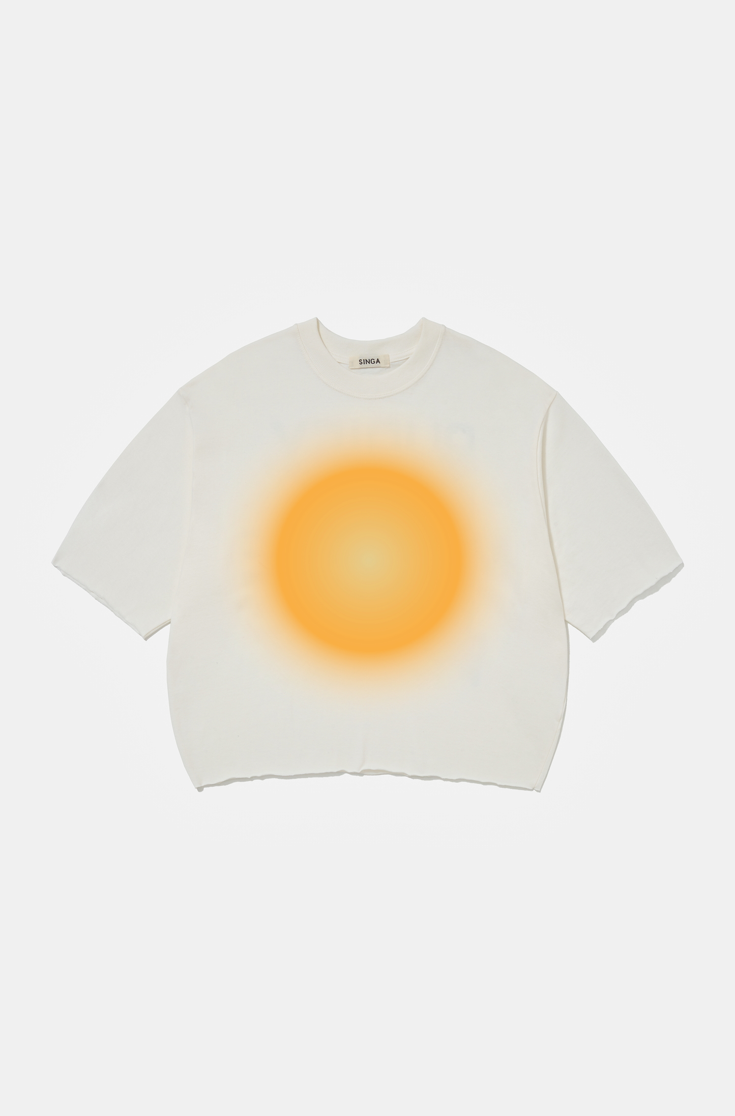 Camiseta Boxy Radiate Amarela