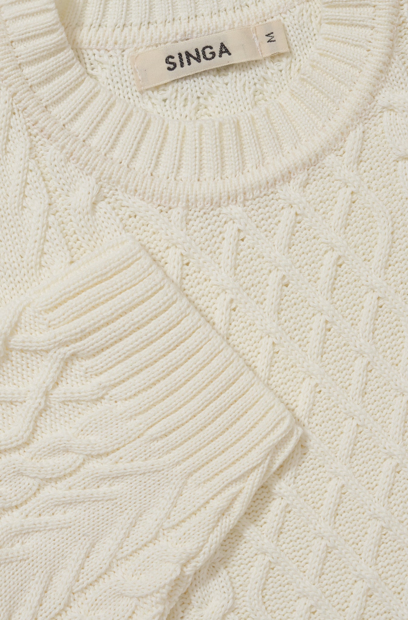 TRICOT BOXY OFF-WHITE