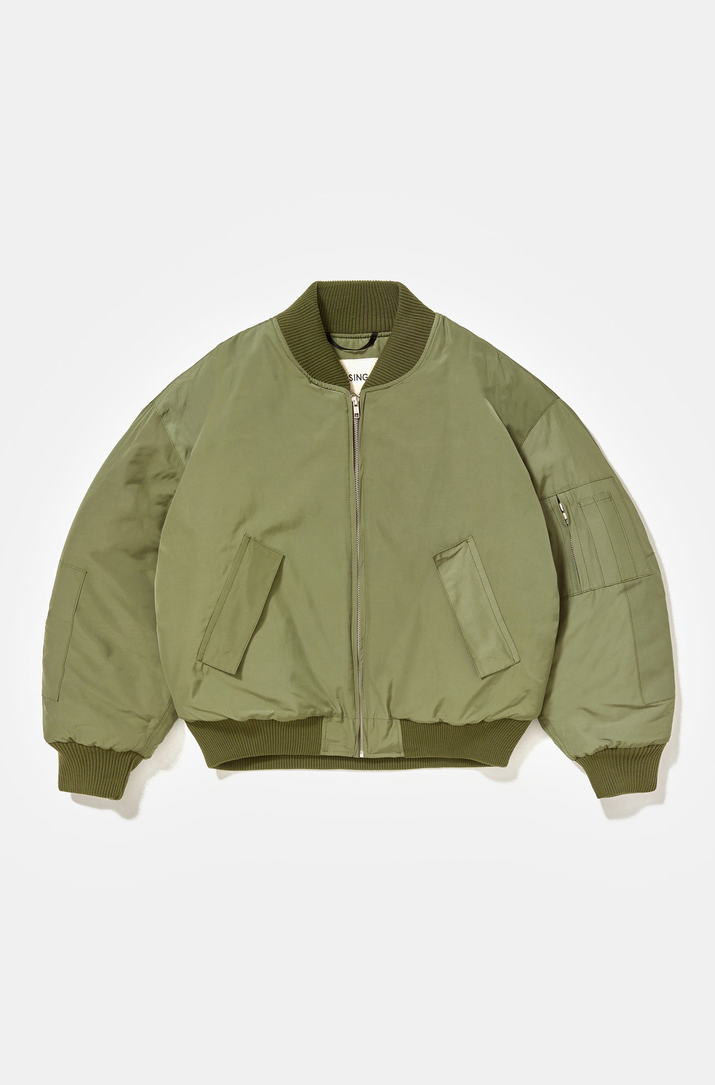 JAQUETA BOMBER VERDE