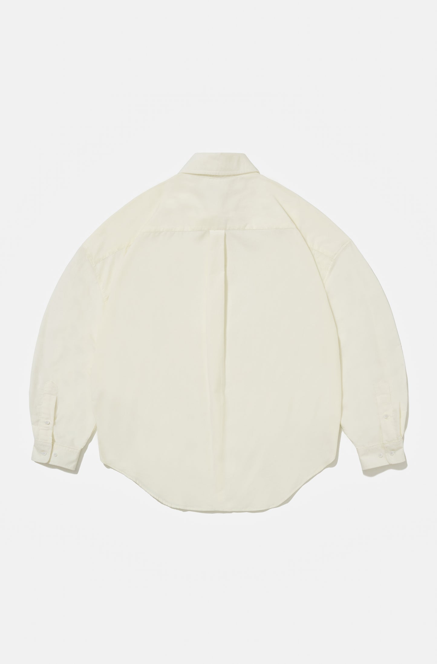 Camisa Oversized Veludo Off-White