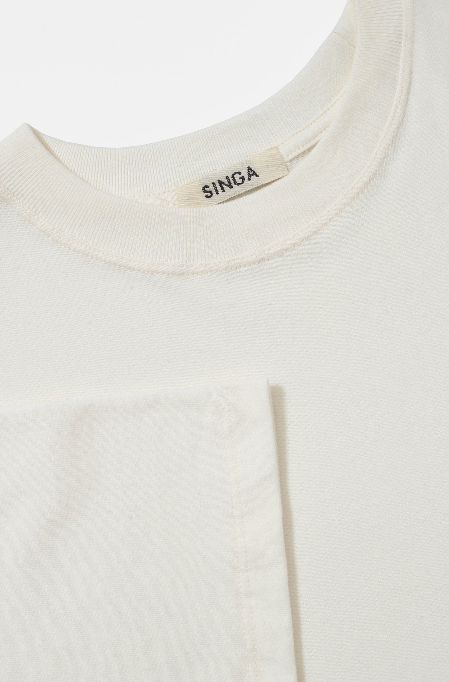 Camiseta Boxy Over Off-White