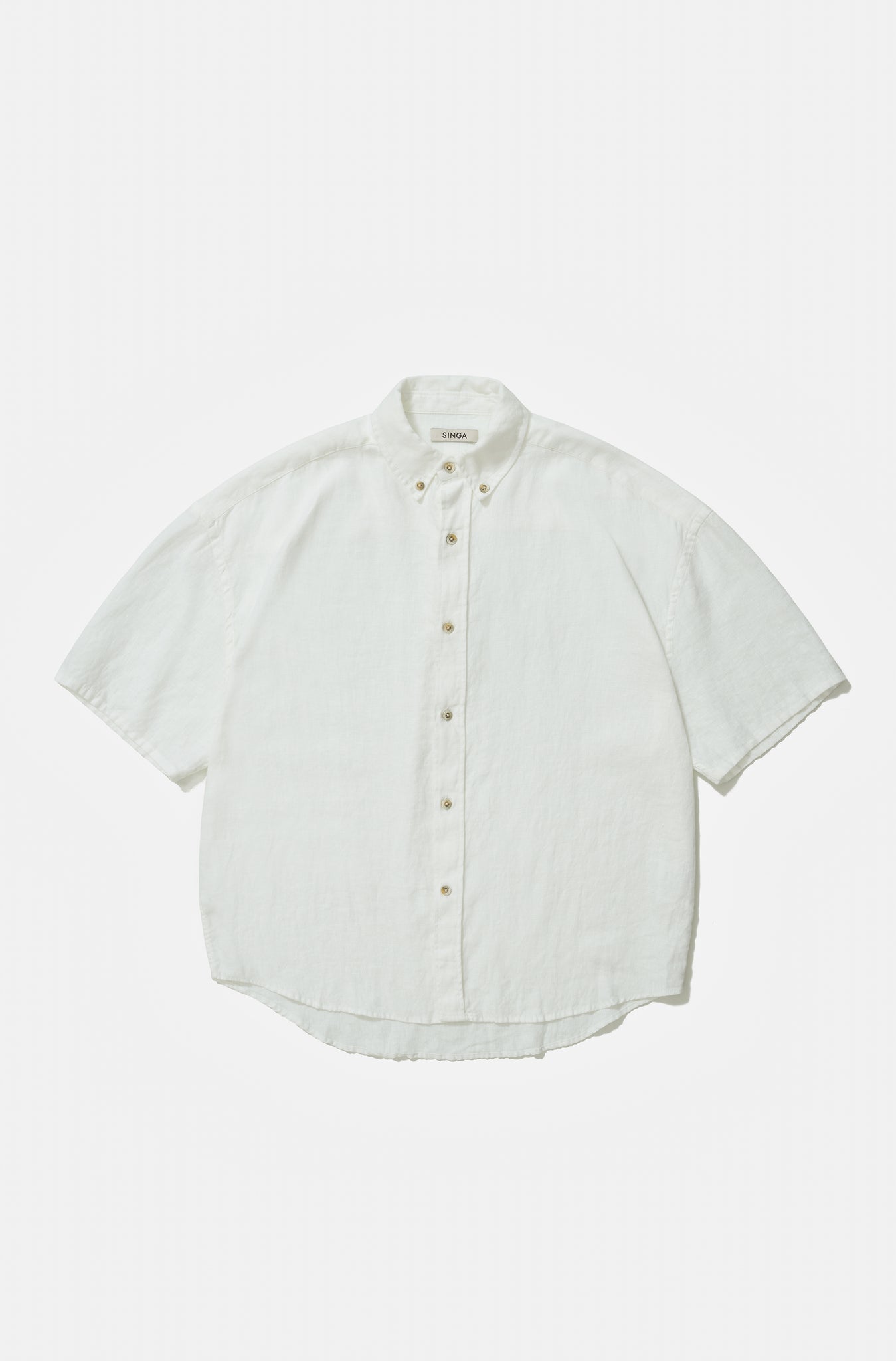 Camisa Teresa Puro Linho Branca