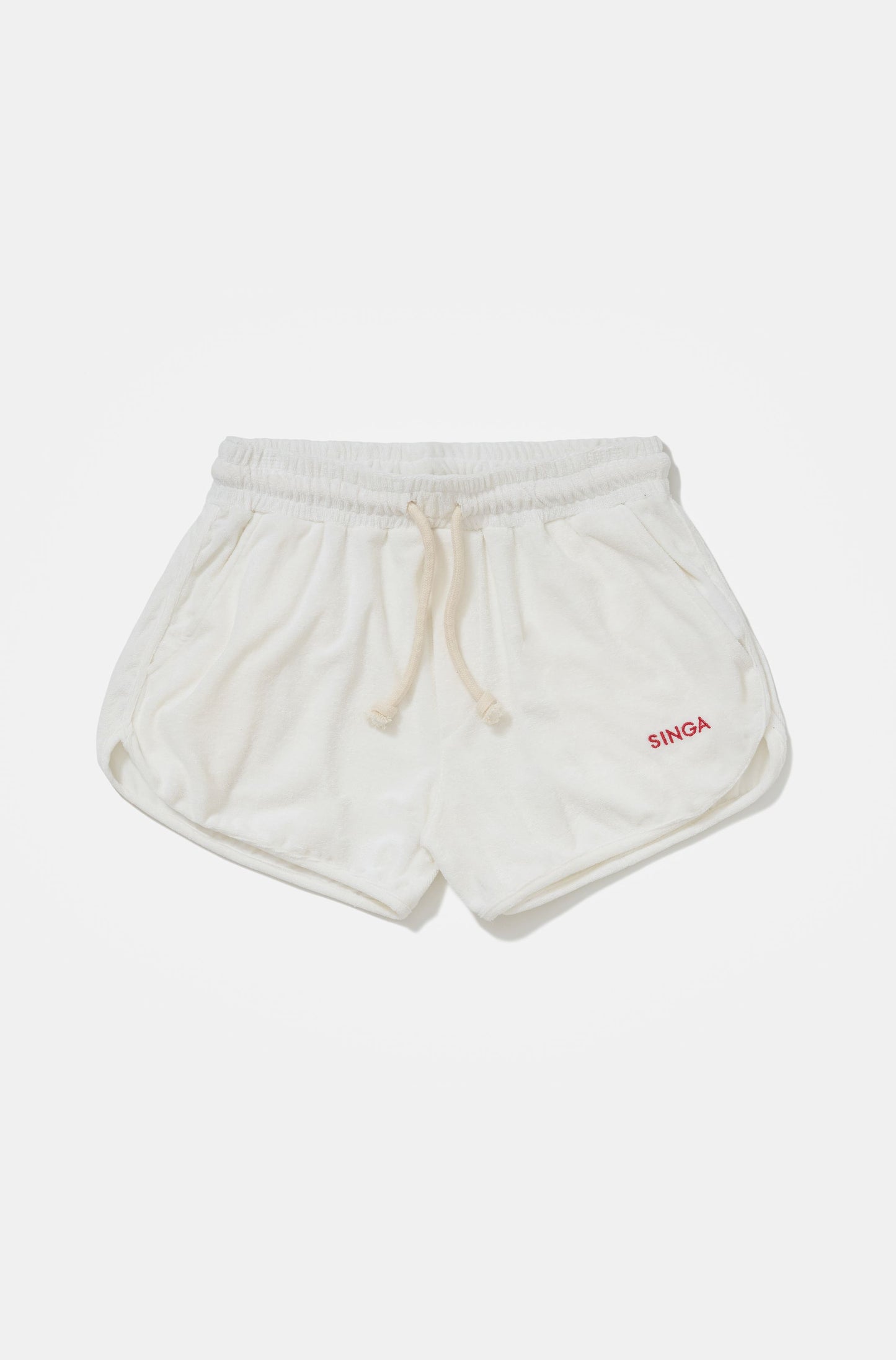 SHORTS TOALHA OFF-WHITE