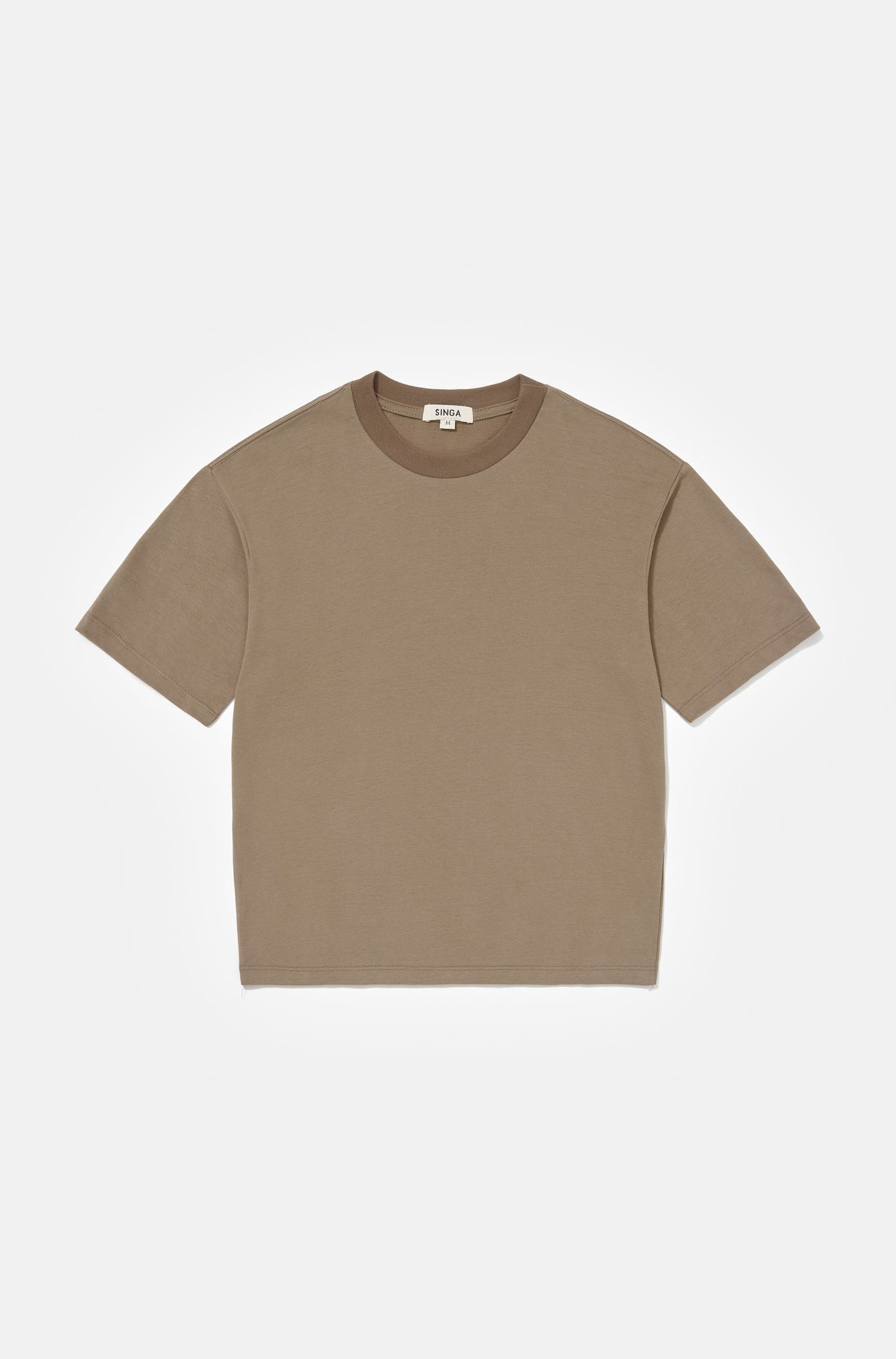 Camiseta BOXY Regular REGENERATIVA™  MARROM