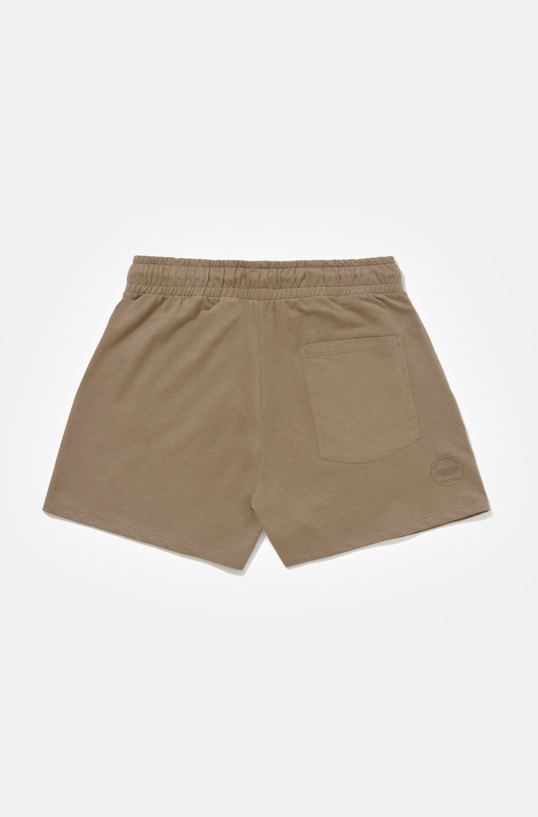 GYM SHORTS REGENERATIVA SINGA & FARFARM MARROM