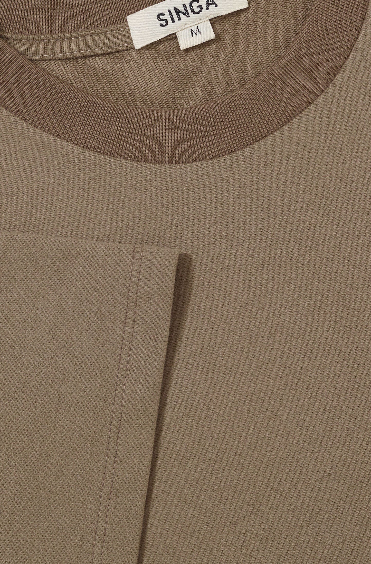 Camiseta BOXY Regular REGENERATIVA™  MARROM