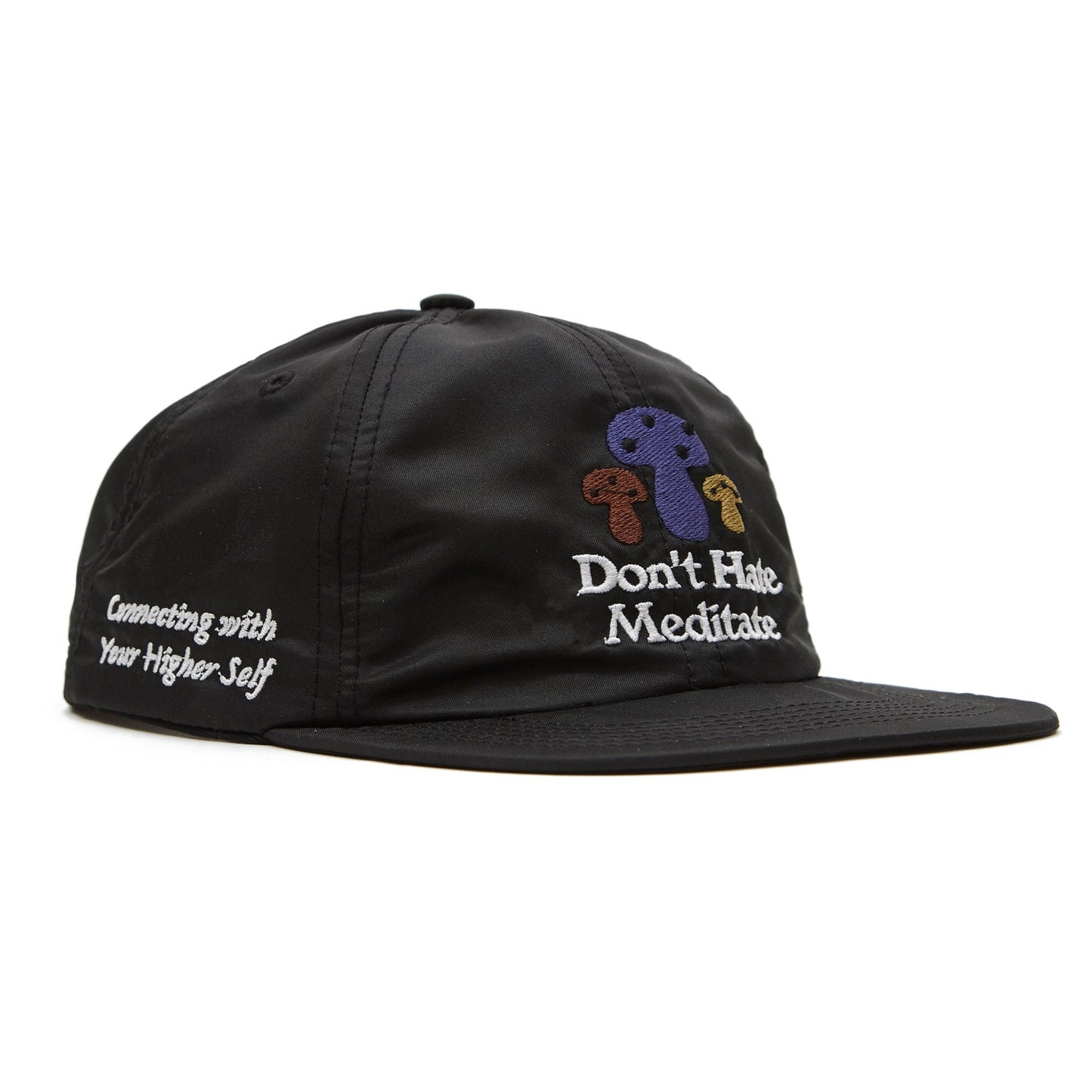 Boné Don't Hate Meditate Preto