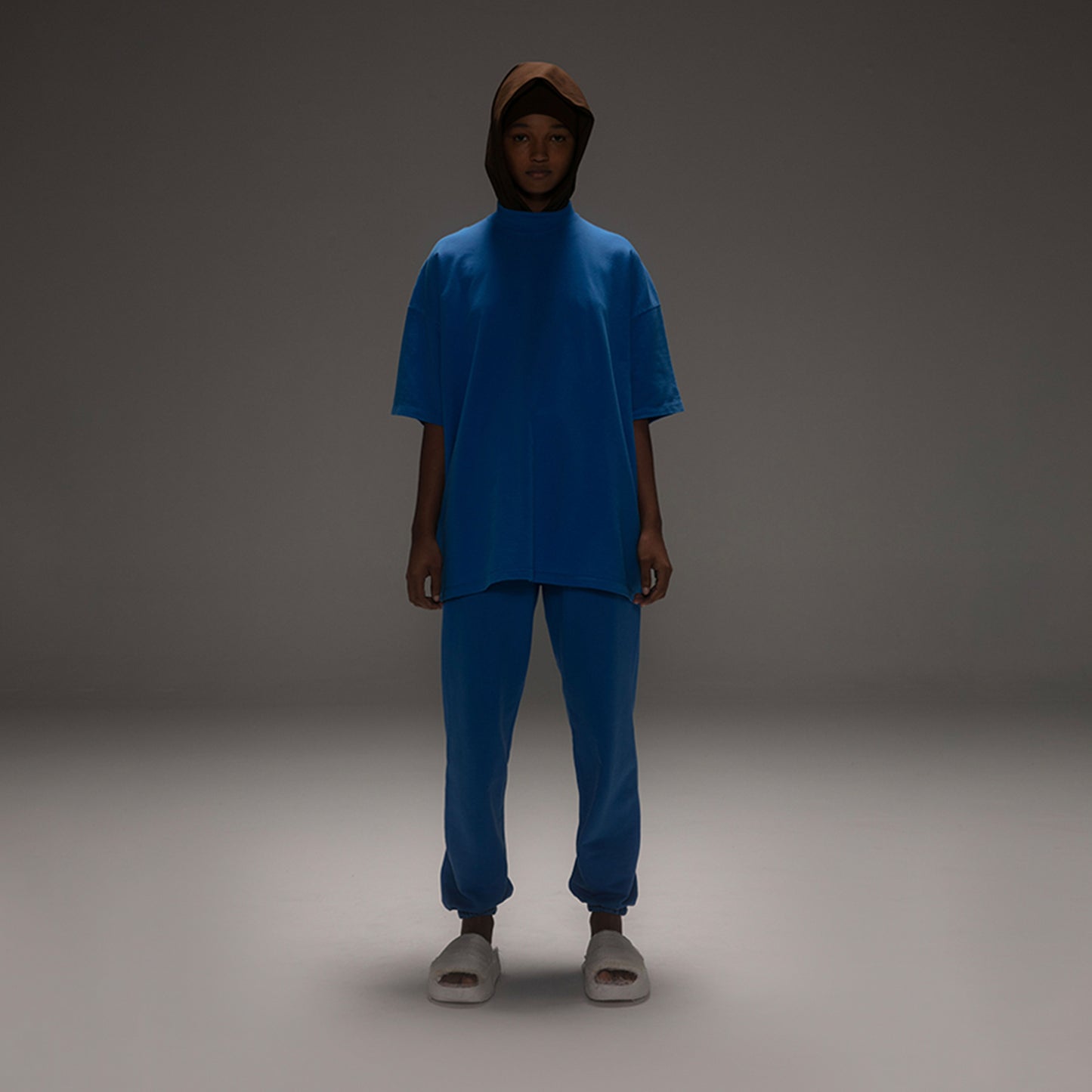Camiseta Oversized Cobalto