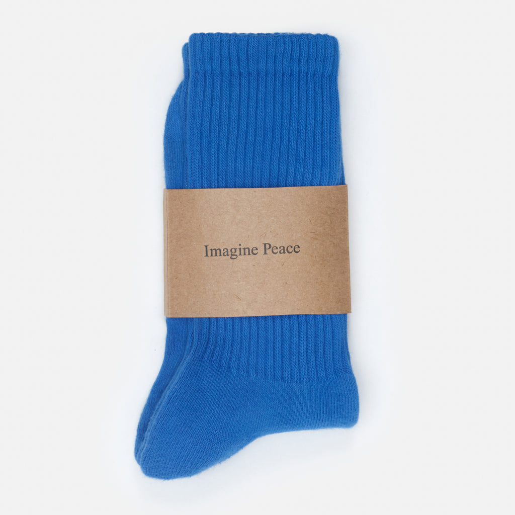 Peace Socks Cobalto